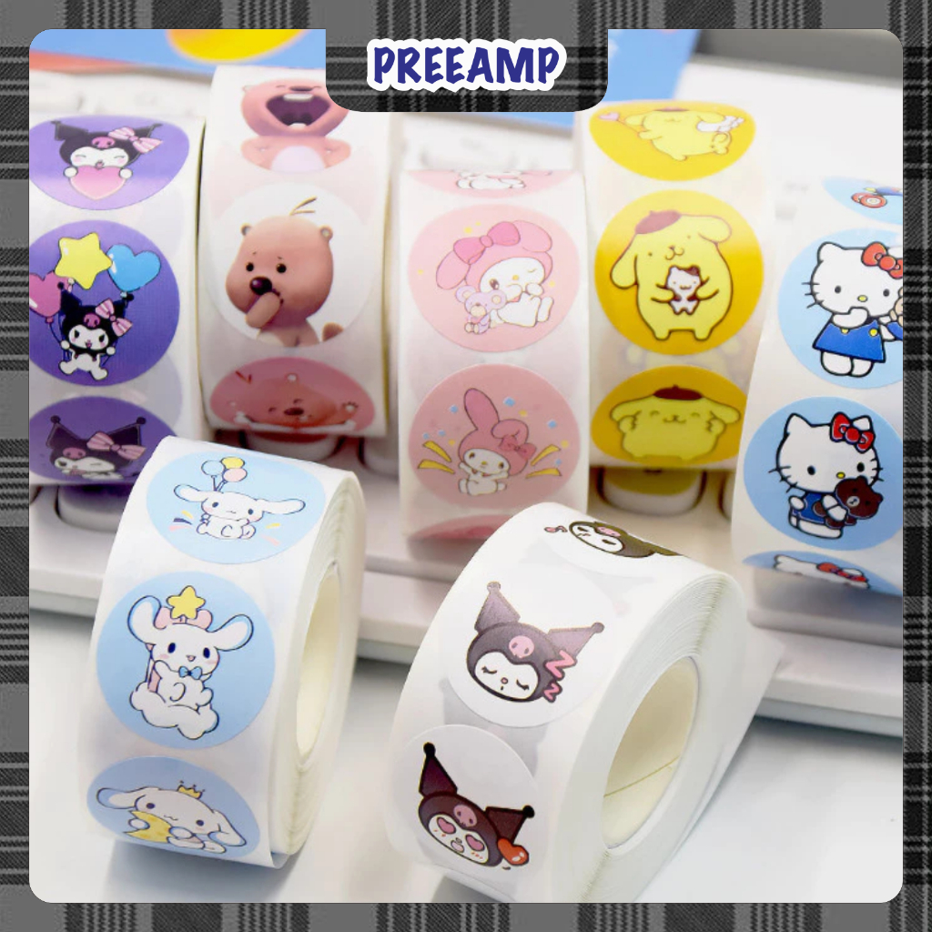 

[PRM] Sticker Roll Dekoratif | Sticker Roll Kreatif | Sticker Roll Motif Kartun | Sticker Roll Lucu Unik Anak-anak