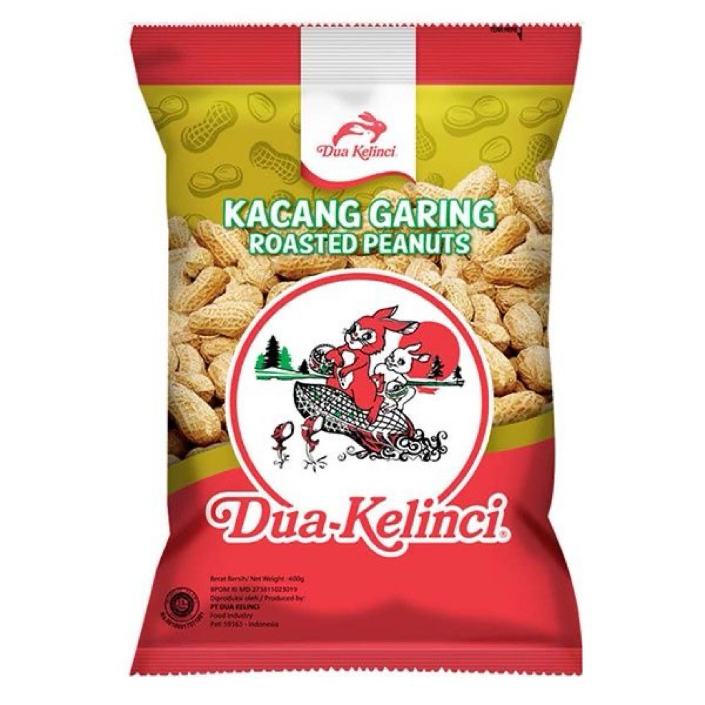 

Kacang Garing Dua Kelinci - 200g