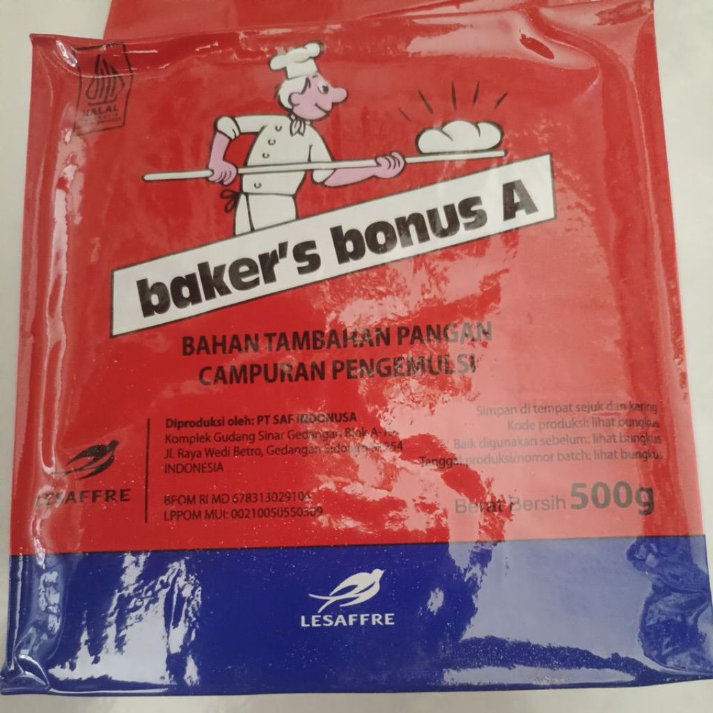 

Bread Improver Baker's Bonus 500gram Bakers Bonus A