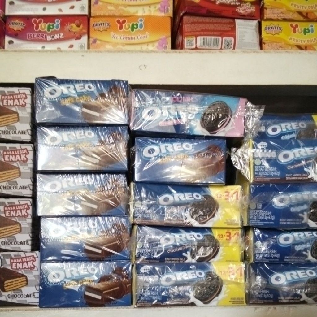 

Oreo soft cake isi 12