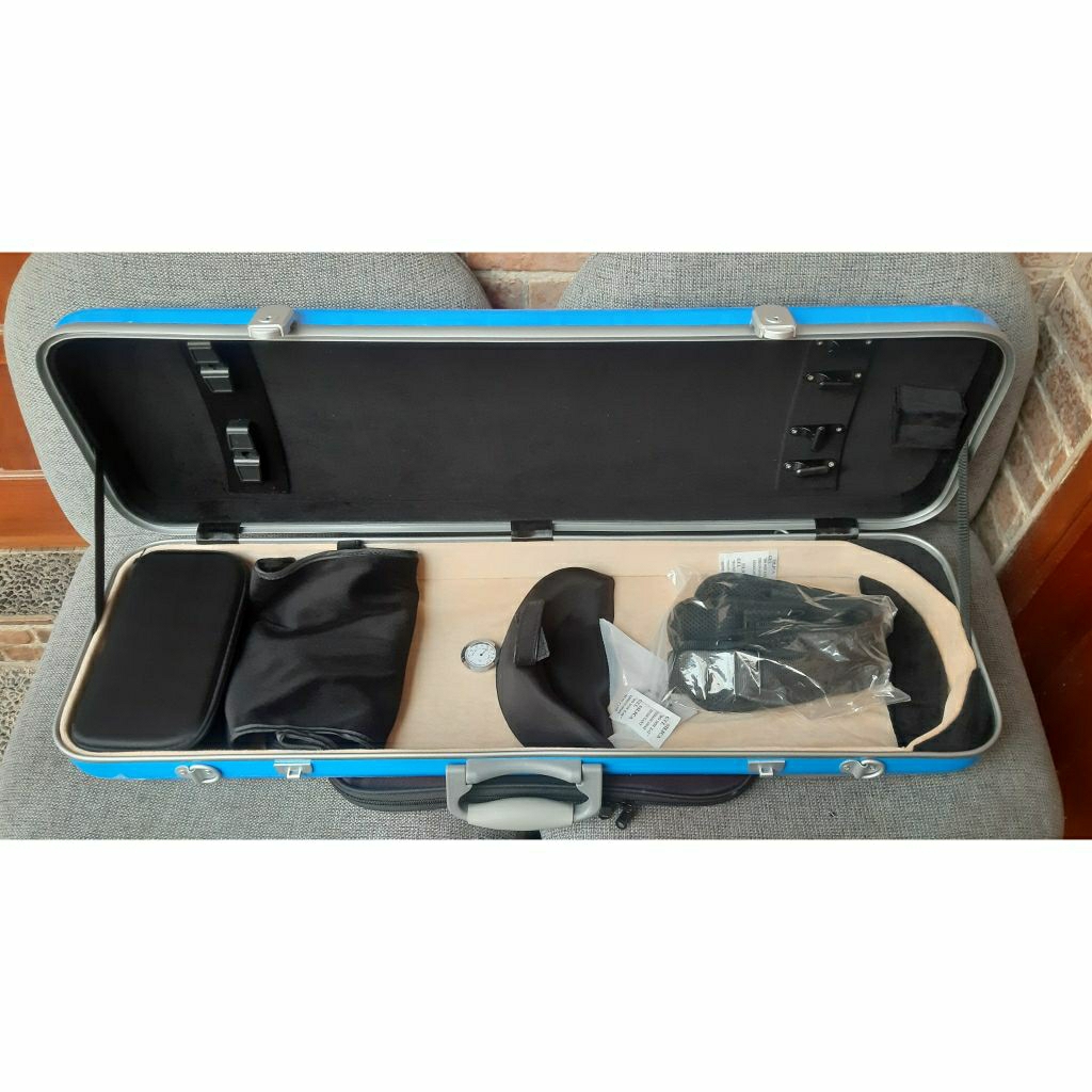 Fibercase Fiber Case Hardcase Hard Case Kotak Tas Biola Violin 4/4