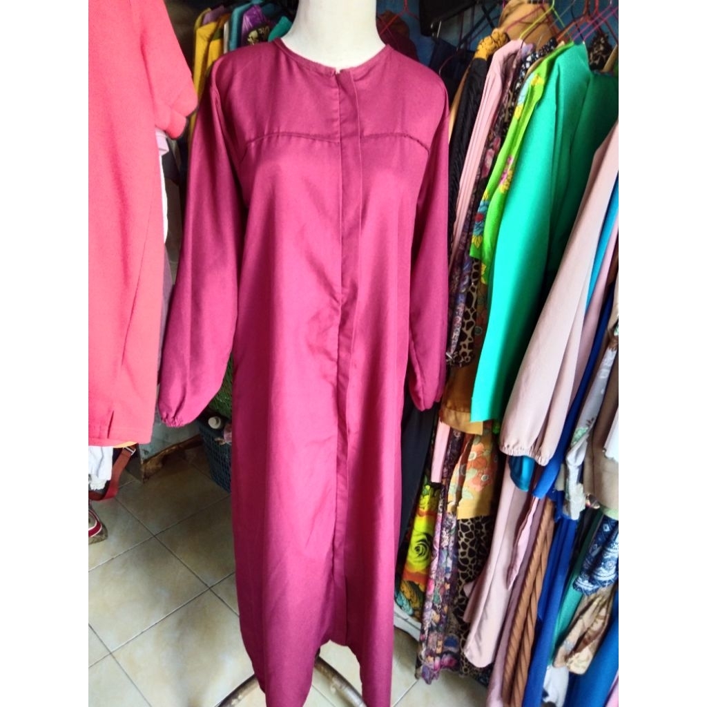gamis merah cabe
