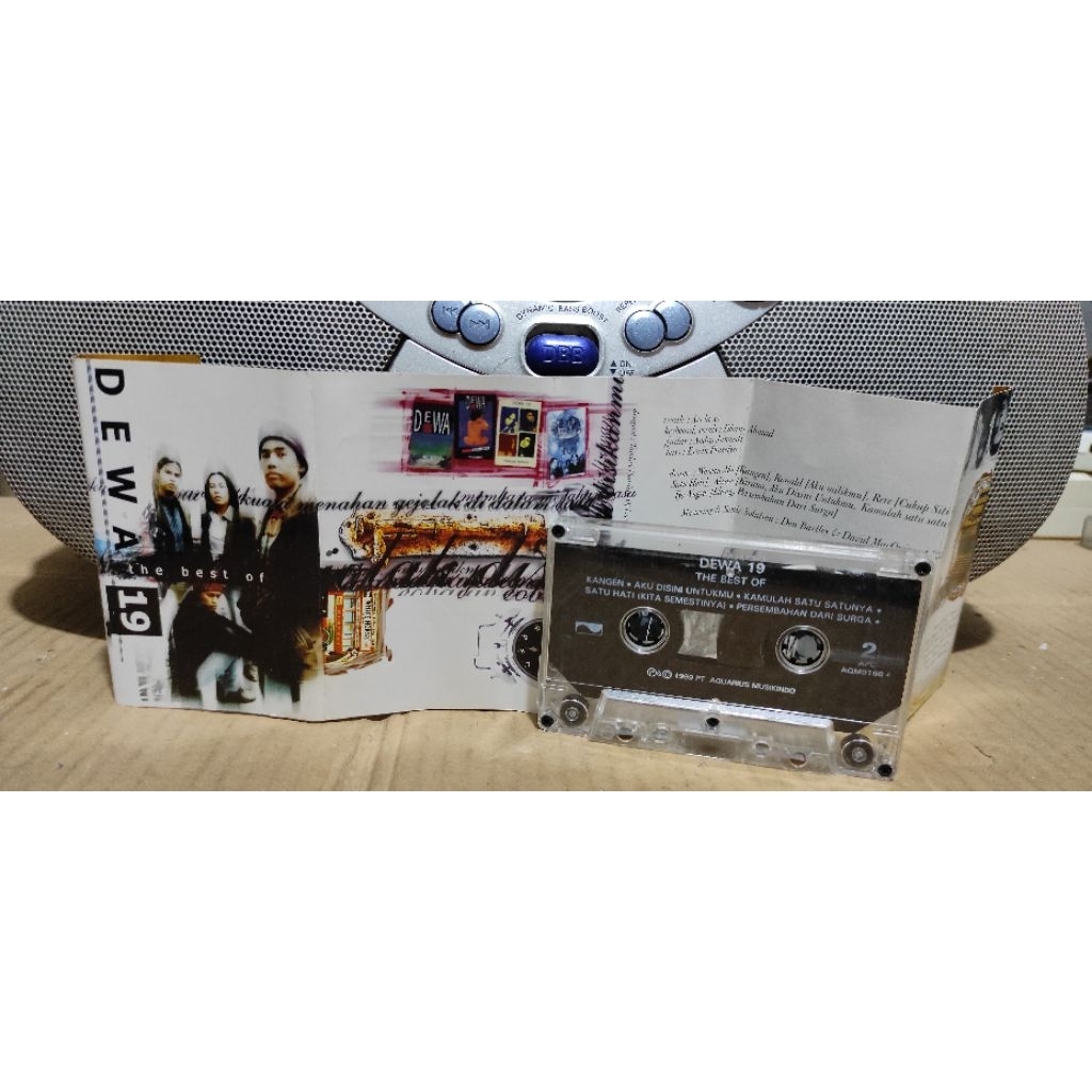 kaset pita the best of Dewa 19