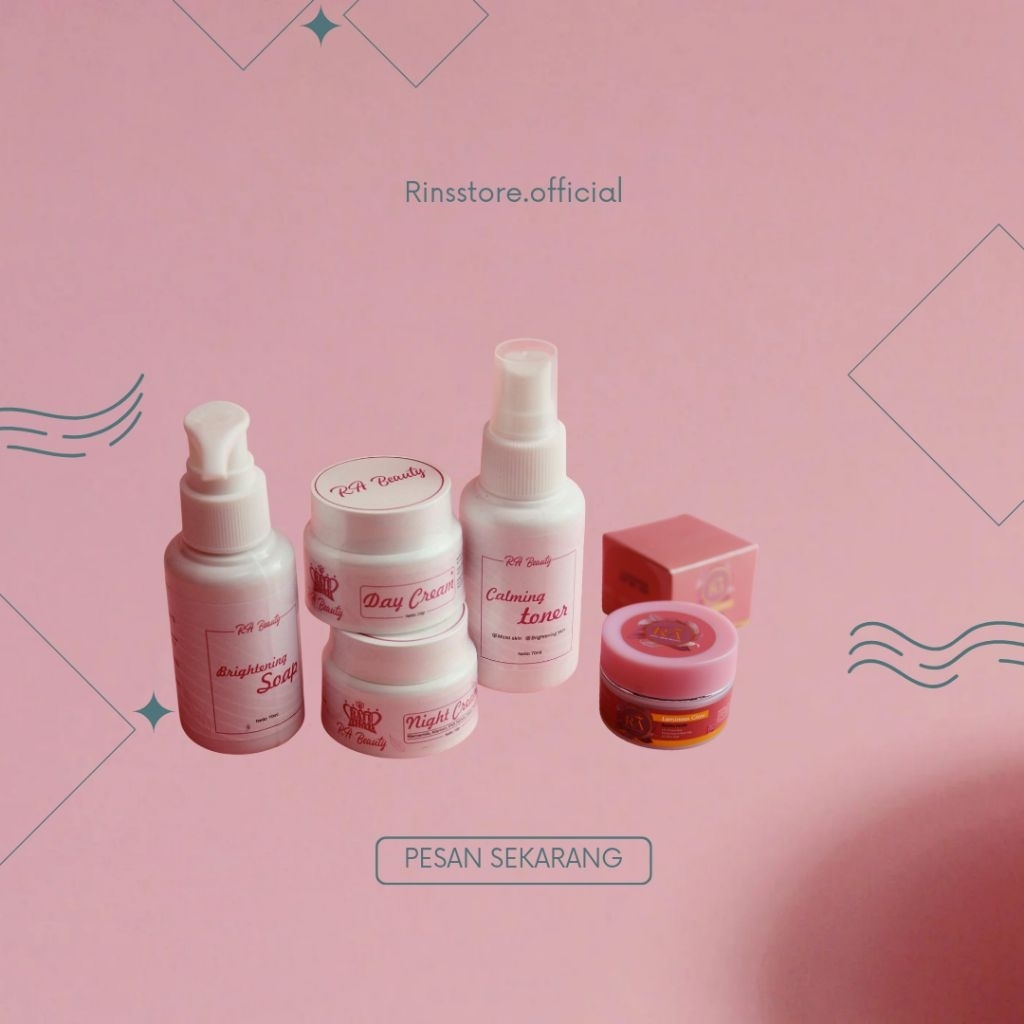 RATU ARAB paket bundling skincare+sunscreen
