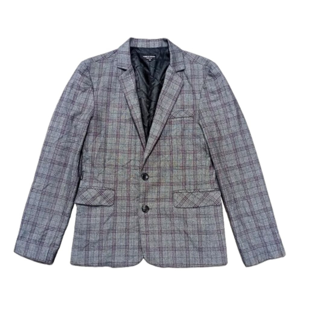 Vintage Jas / Blazer Comme Des Garcons Homme Plus Tartan Men Women Preloved