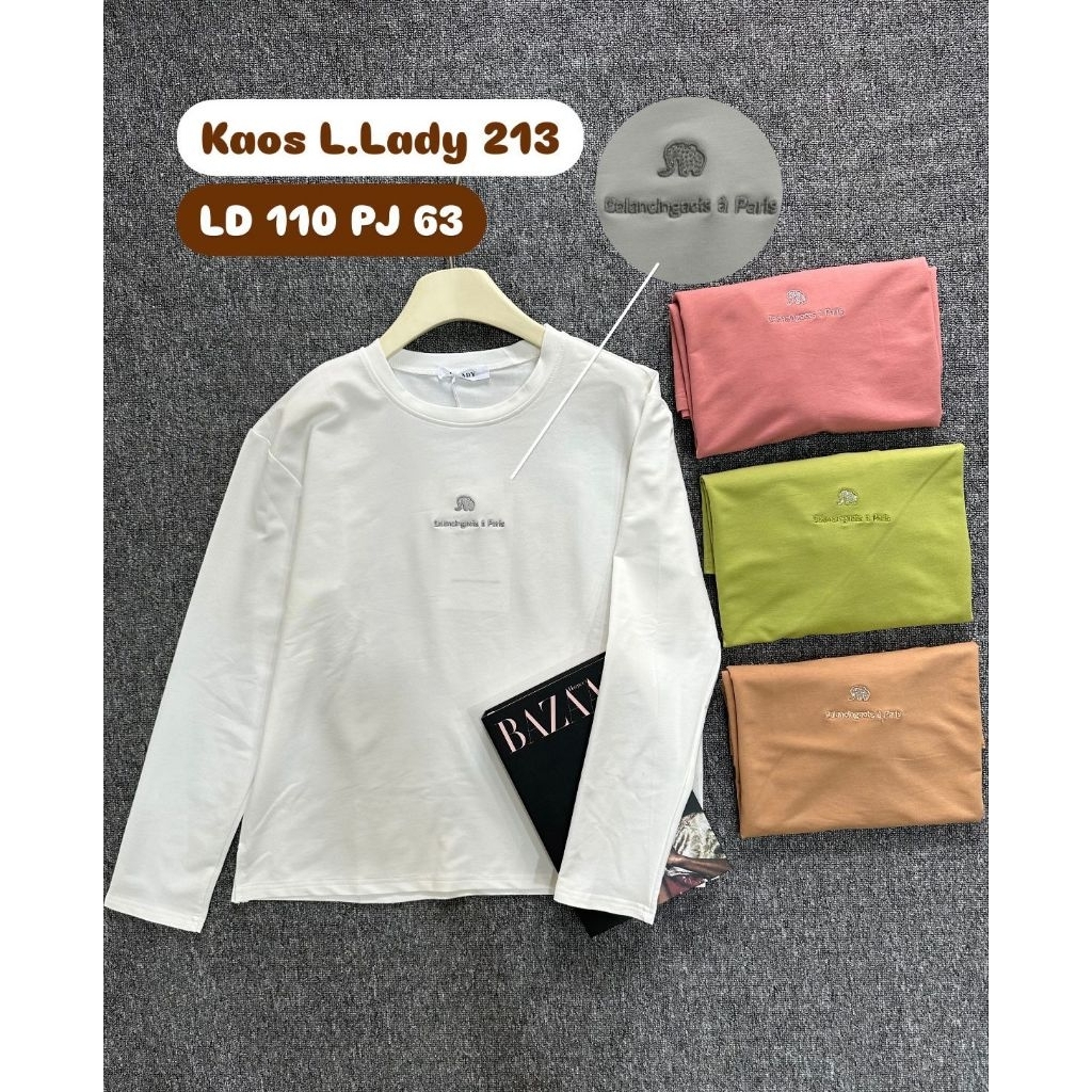 ATASAN KAOS IMPORT L.LADY By COOPER