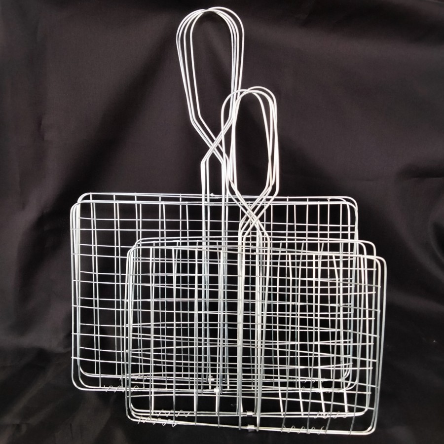 Panggangan Ikan Bakar Anti Lengket Nekel Capit Tempat Bakar Ikan KAWAT