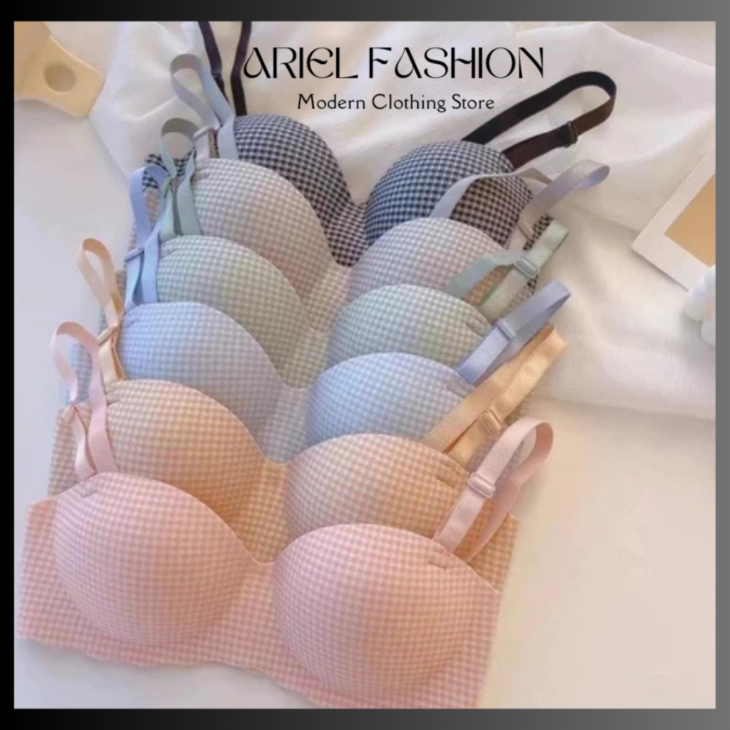 ArielFashion  Bra Wanita Push Up BH Pakaian Dalam Tanpa Kawat Premium Impor Seksi Cantik Elegan Jepa