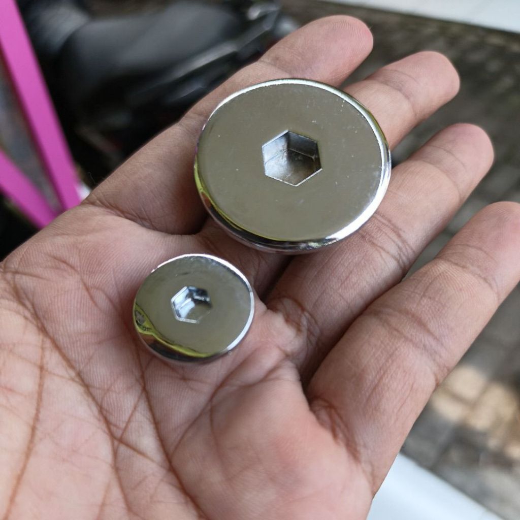 Tutup magnet coin tutup tiger megapro