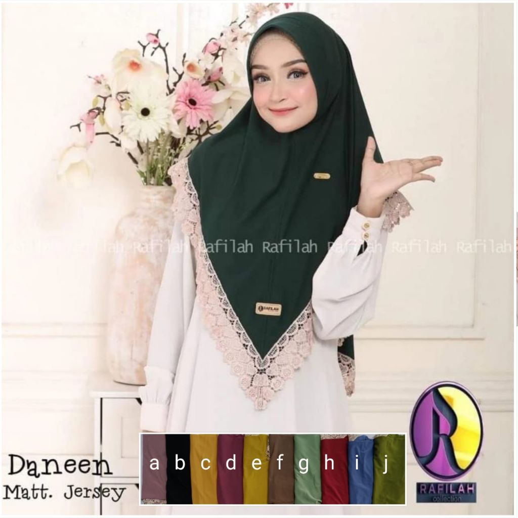 Jilbab Daneen Renda ORI Rafilah