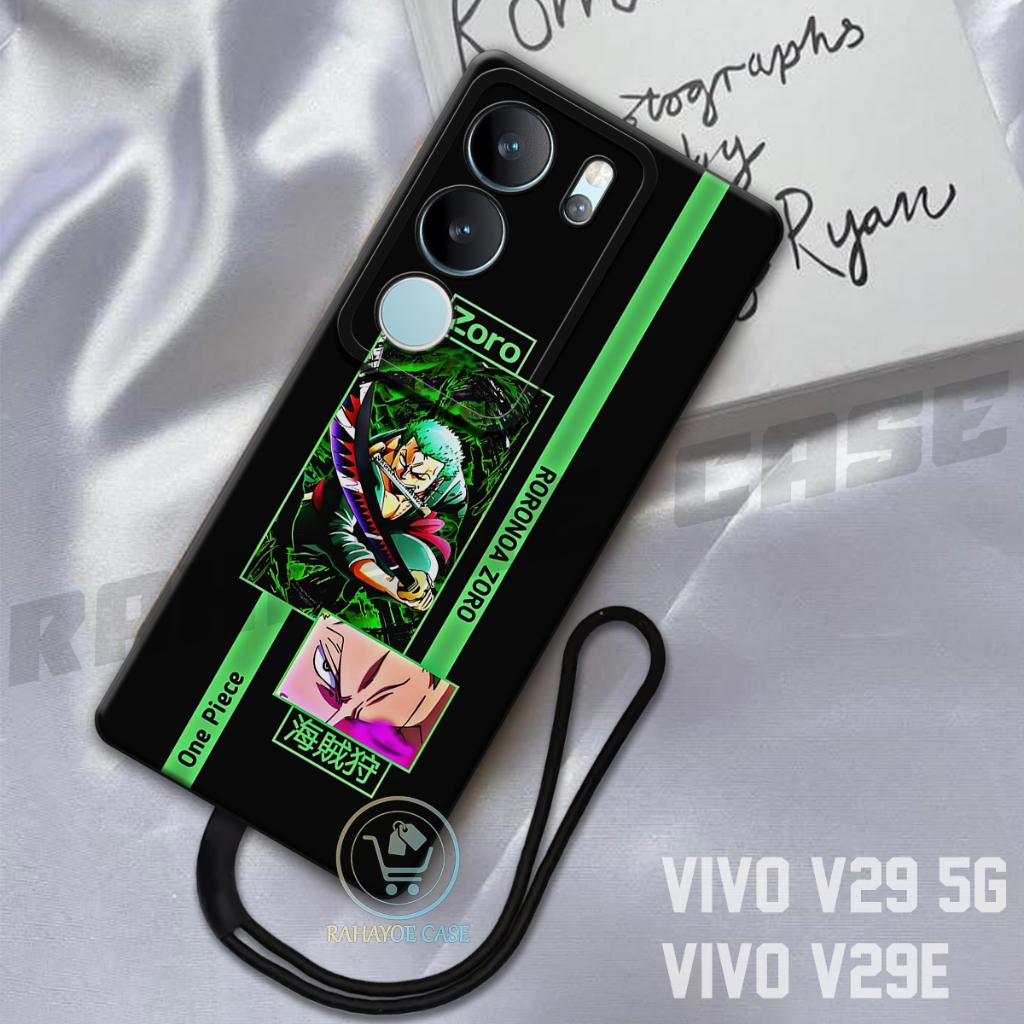 RAHAYOE CASE -  Case Vivo V29 5G - Case Vivo V29E  Free Tali Hp - Fashion Case Softcase Macaron Prot