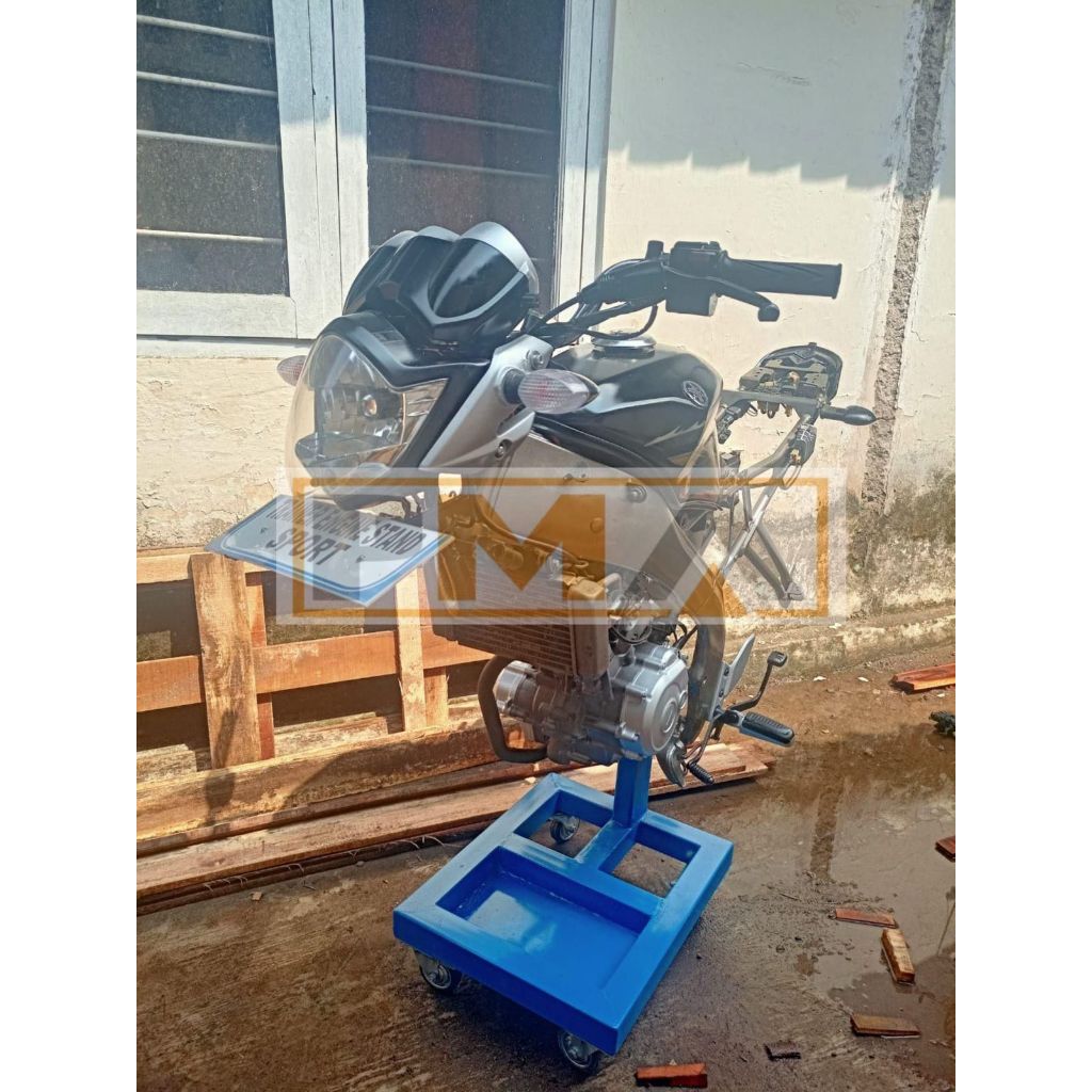 TRAINER ENGINE STAND SEPEDA MOTOR SPORT 4 LANGKAH / 4 TAK