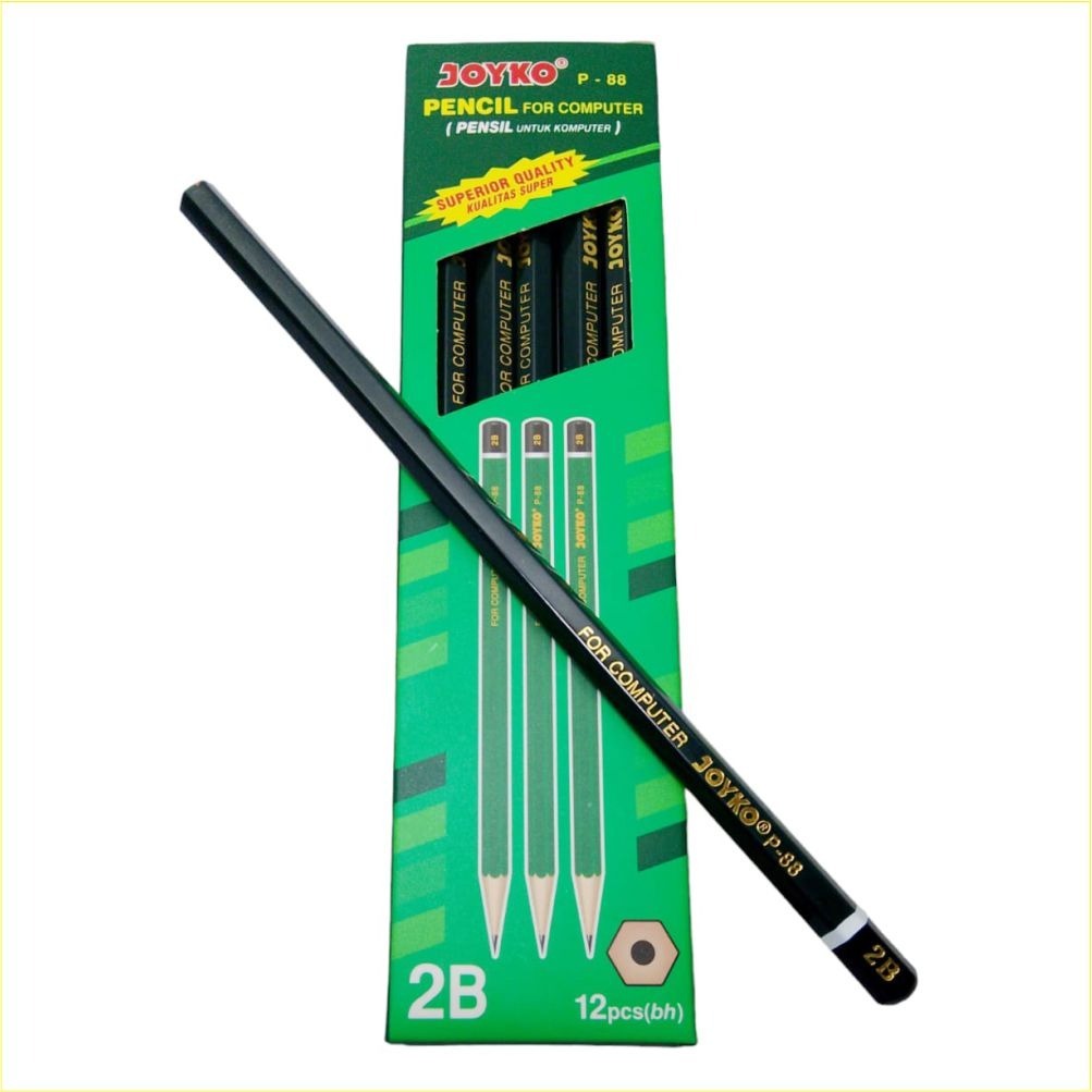 

PROMO!!! PENSIL 2B PENSIL JOYKO P-88 2B PENCIL JOYKO 2B HARGA 12 PCS