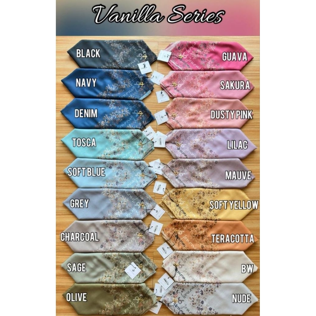 HIJAB JOURNEY VANILLA SERIES