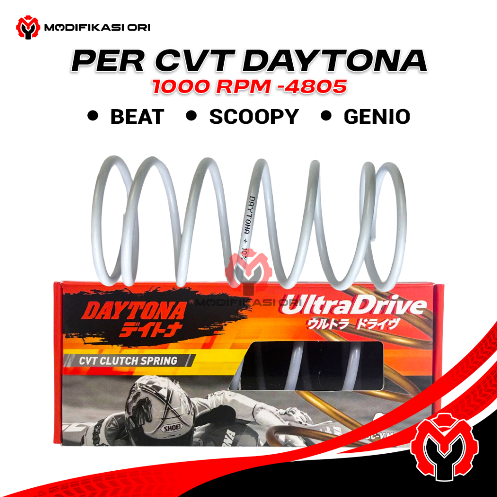 Per CVT Daytona 1000RPM 10% Beat - Scoopy FI ESP Genio Per CVT Original Daytona Racing Scoopy 2021