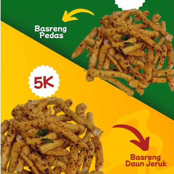 

Camilan Rp 5.000,-/Camilan Pedas /Basreng stik pedas/Siomay mini pedas