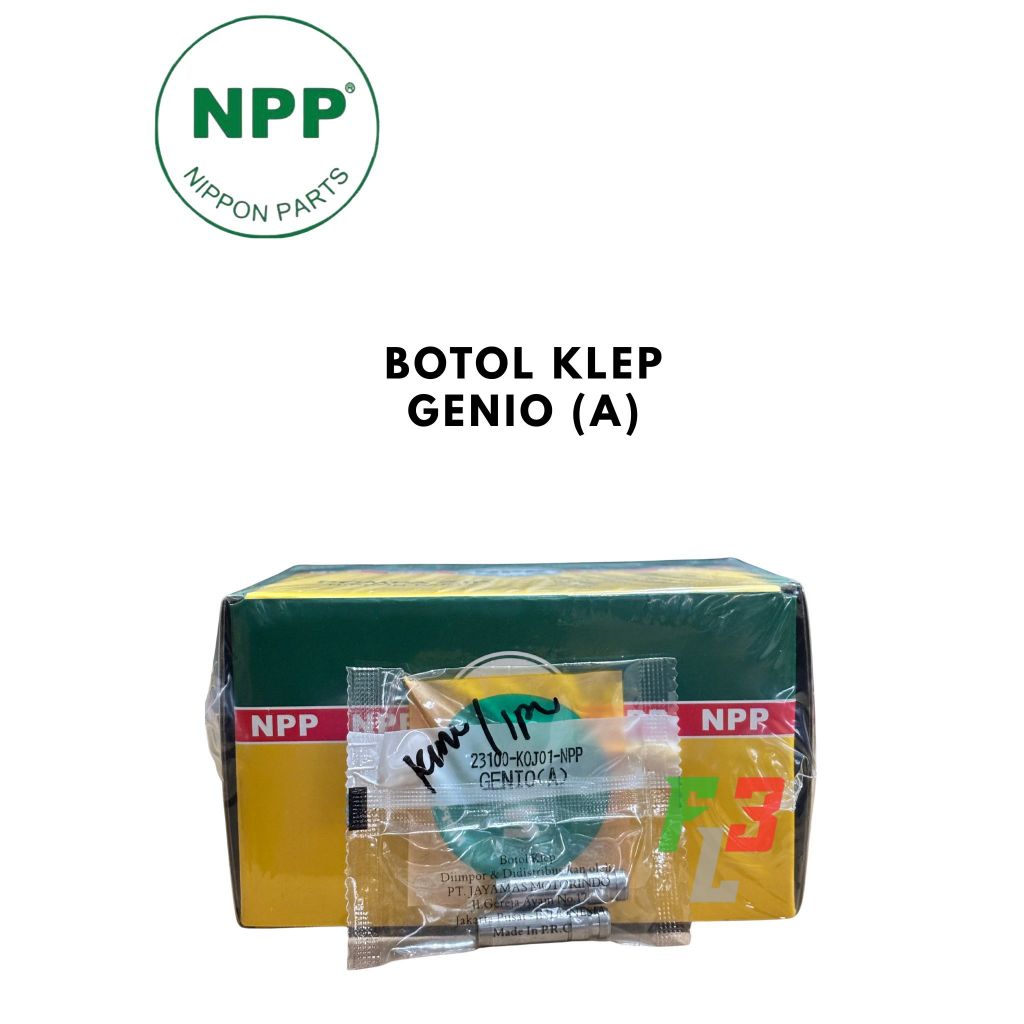 BOSH KLEP BOTOL KLEP GENIO, BEAT NEW, BEAT STREET, SCOOPY ESP NPP ORIGINAL