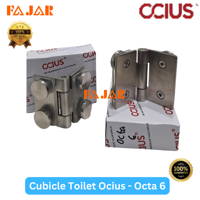 Engsel Cubicle Toilet Ocius - Octa 6 Ori Ocius