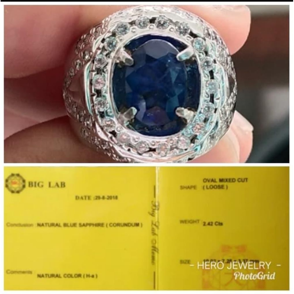 Natural Royal Blue Sapphire Safir Ada garnet tsavorite topaz alexandrite chrysoberyl srilanka ceylon