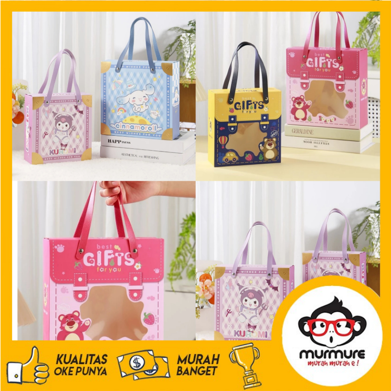 

Happy Box Lotso Kotak Windows Souvenir Snack Permen Coklat Gift Birthday Bingkisan Ultah