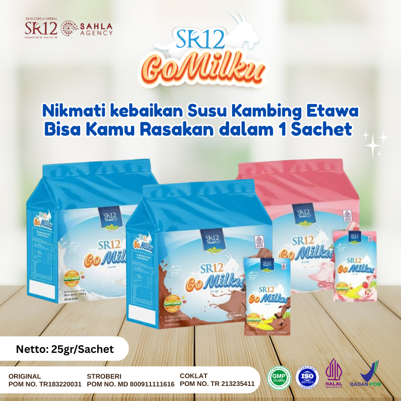 

Susu Kambing Etawa Gomilku SR12 Sachet