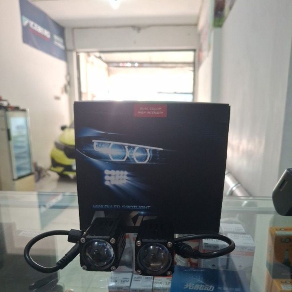 MINI PROJIE MXIS 1 MATA OVAL (LAMPU TEMBAK)