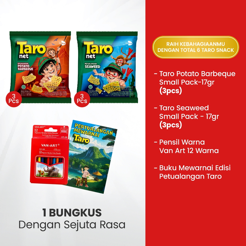 

BUNDLING- 4 Fun Pack Snack Spesial Edition-Paket Hampers Anak-(Gratis Set Mewarnai Lengkap)