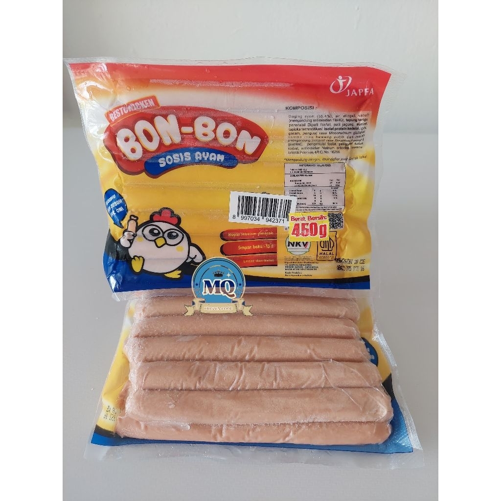 

Sosis Bon-bon 450 long isi 16 batang