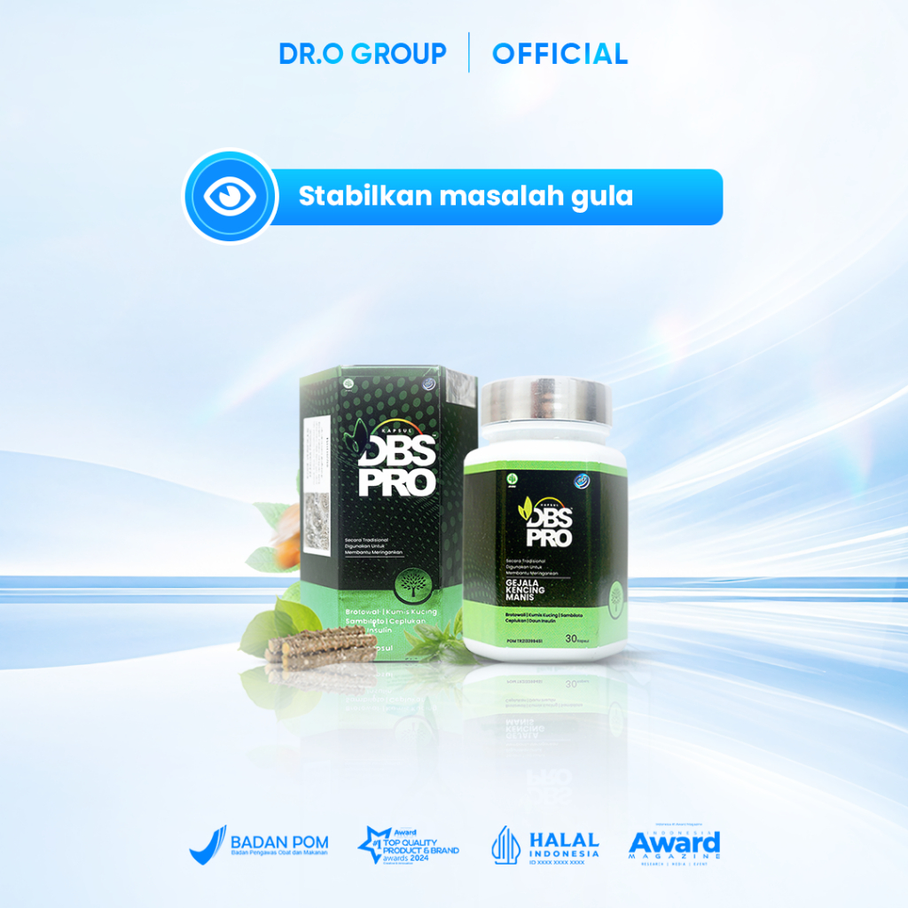 Dbs Pro  Obat Diabetes Kapsul Kesehatan Penstabil Diabetes Best Seller BPOM