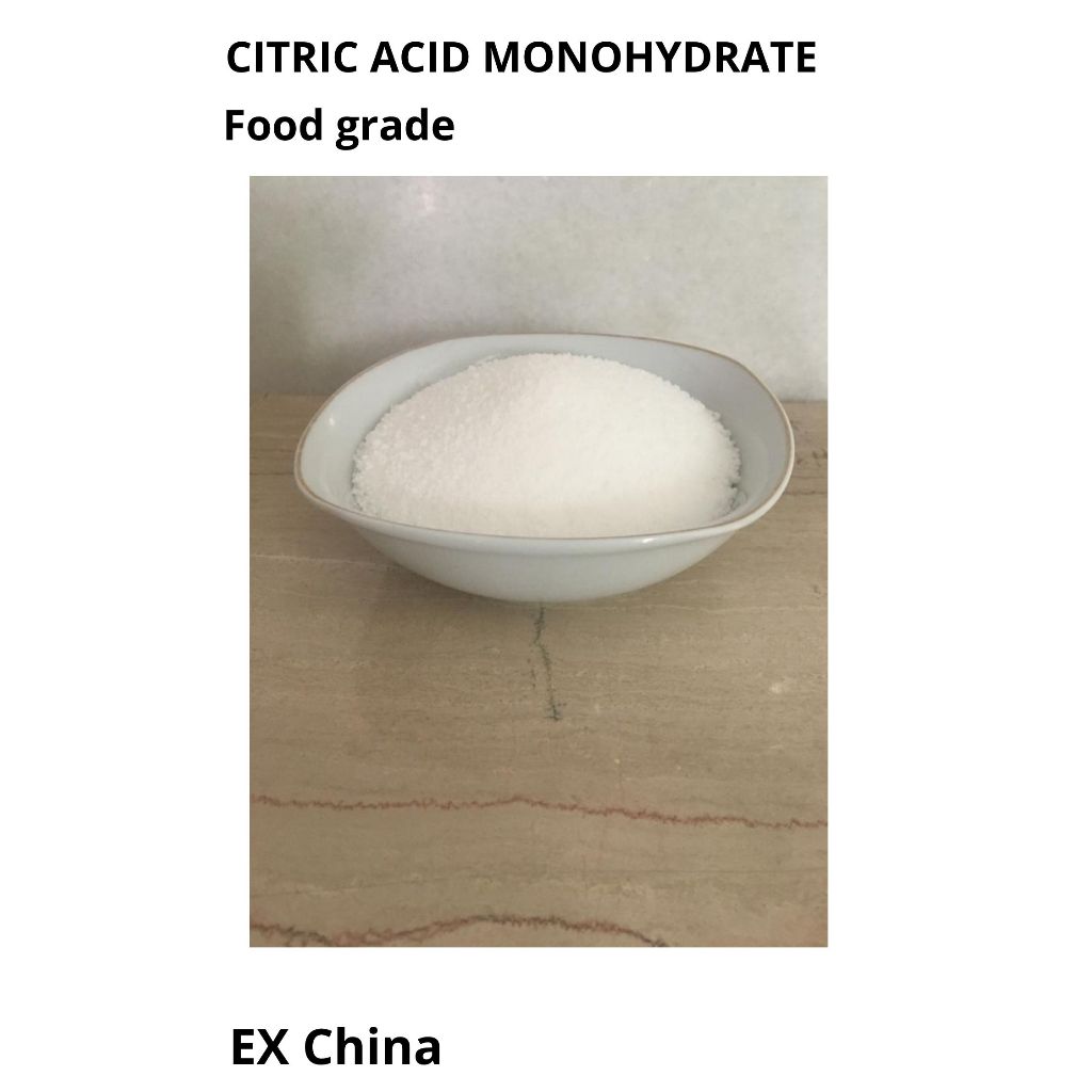 CITRIC ACID MONOHYDRATE Food grade ex china