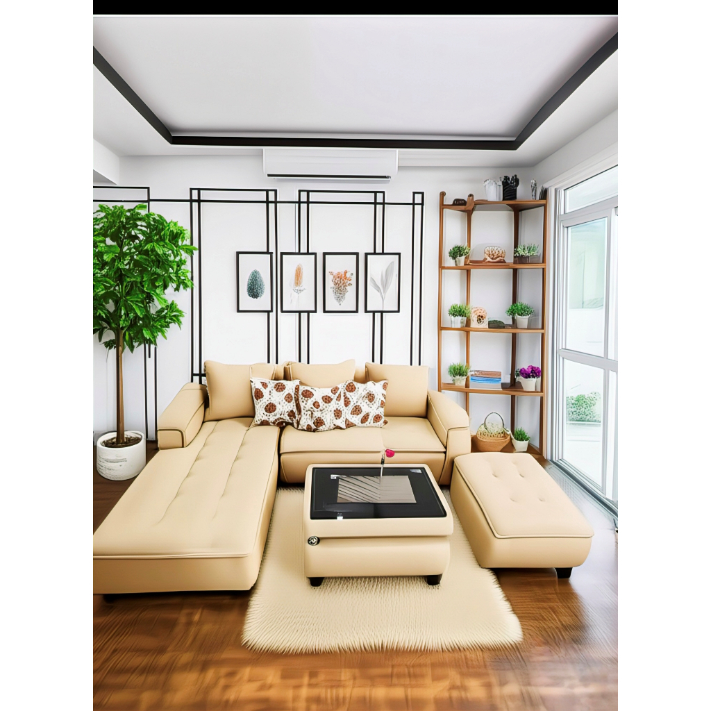 SOFA MINIMALIS - SOFA L PILLOWTOP - GRATIS ONGKIR WILAYAH BANDAR LAMPUNG