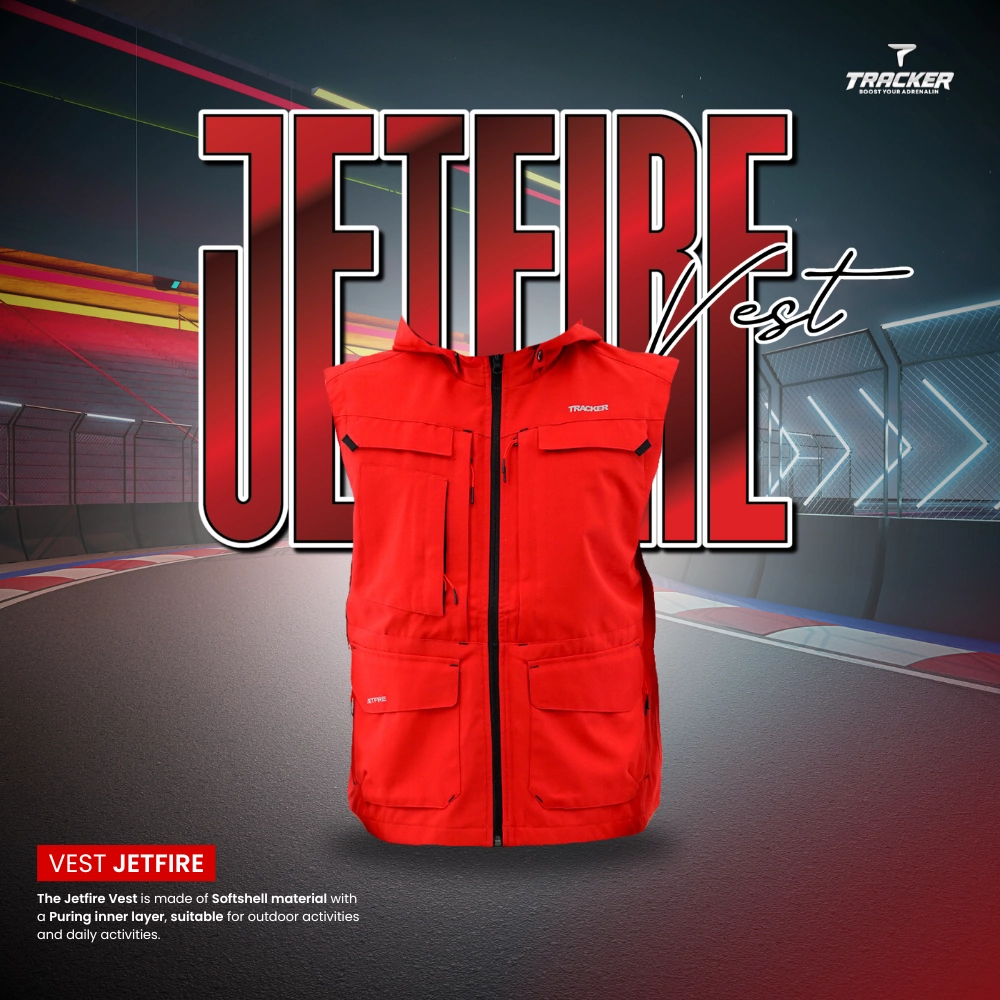 Tracker Vest Jetfire Black