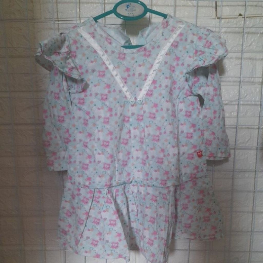 Baju katun anak perempuan