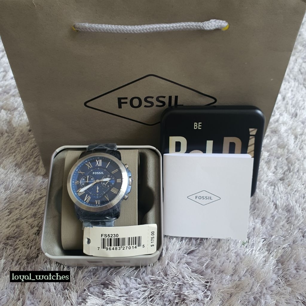 JAM TANGAN PRIA RANTAI ALL STAINLESS STEEL FS5230