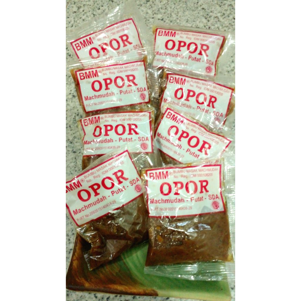 

IWAKE SHOP: Bumbu Masak Machmudah "BMM": OPOR