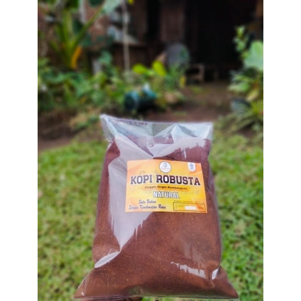 

Kopi Robusta 100%Asli, 500 gram