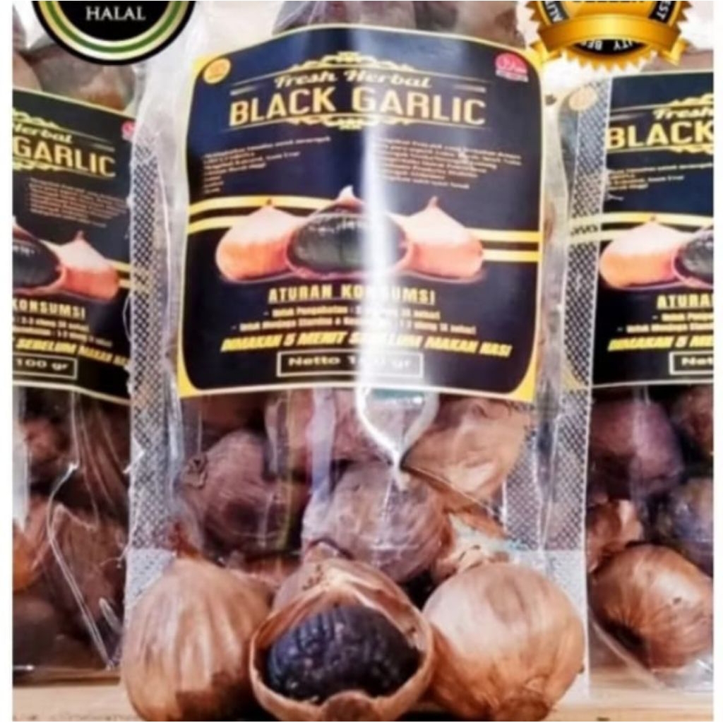 

Black Garlic 100 gr gram Bawang Hitam Tunggal Lanang Paling Murah Obat Herbal Sehat Permanen