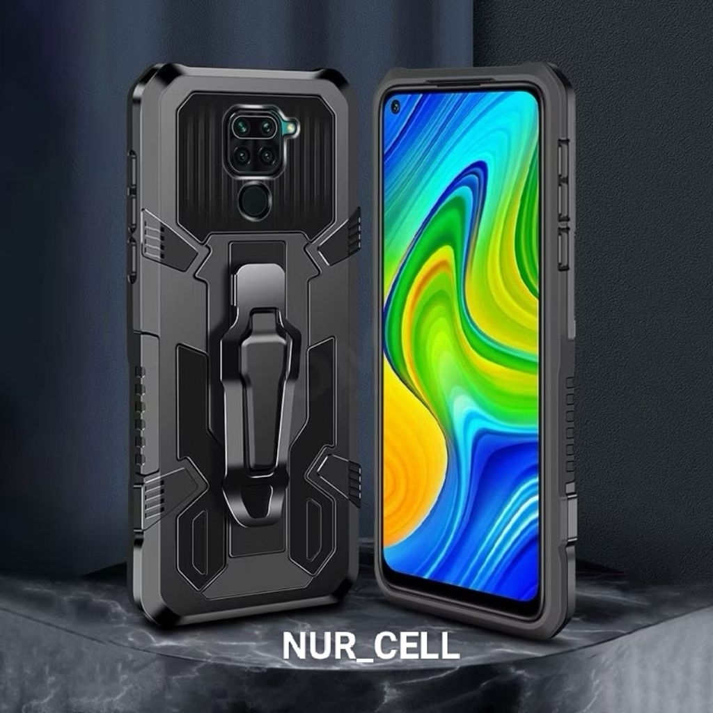 Soft Case Belt Clip XIAOMI REDMI NOTE 9 / NOTE 9 PRO Soft Case Cristal Belt Clip Casing Cover Armor 