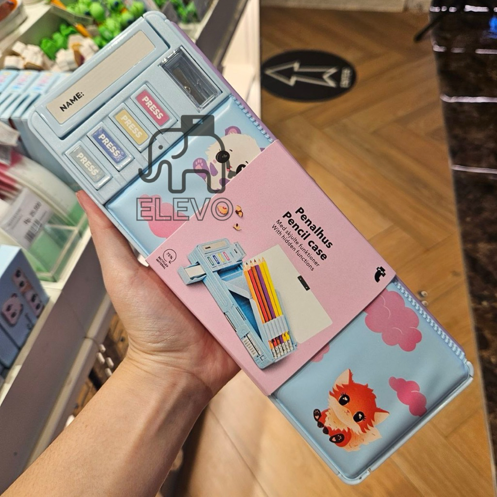 

Flying Tiger - Pencil Case Multifunctional / Kotak Pensil Animal Collection