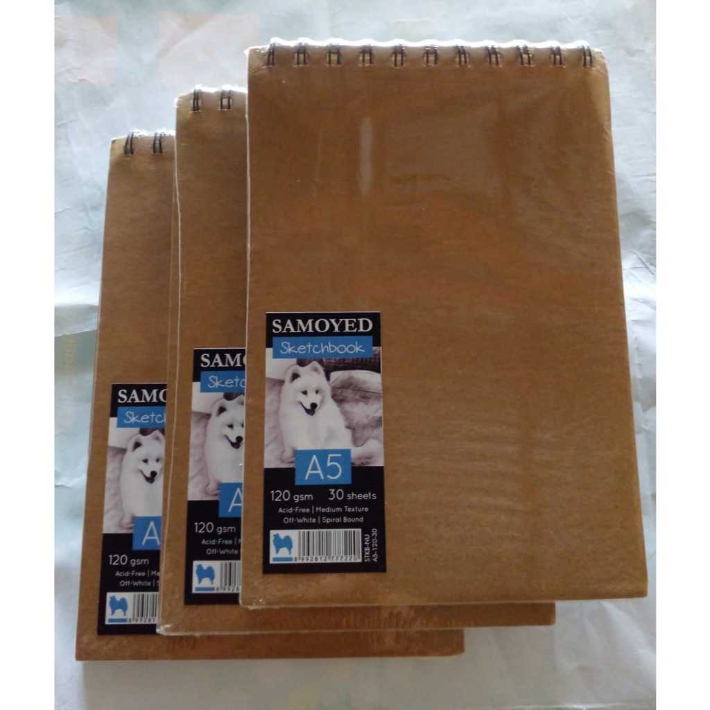 

[100%ORI/REAL PICT] Sketchbook SAMOYED / Joyko SKBK 745 / Jilid Spiral Buka sisi Atas