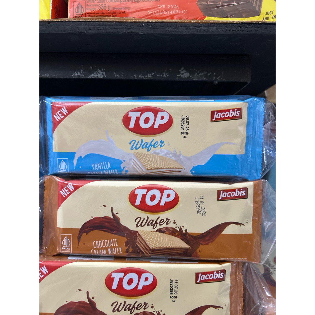 

TOP WAFER 17gram isi 10 pcs