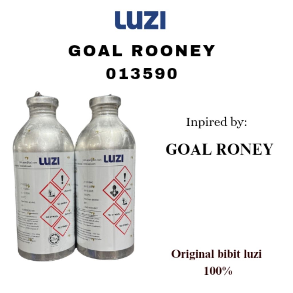 BIBIT GOAL ROONEY LUZI | INSPIRED BY GOAL RONEY | BIBIT LUZI 100ML REPACK