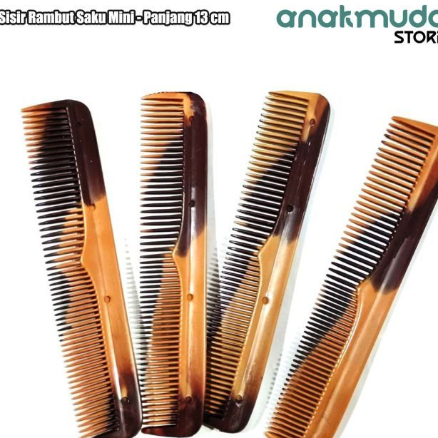 1Lusin Sisir Coklat Sisir Rambut Panjang Sisir Saku Sisir Top