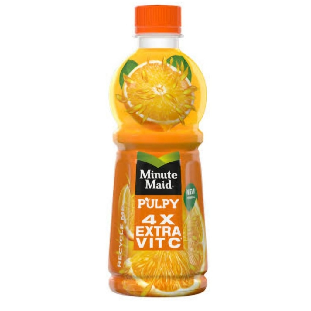 

Pulpy Minute Maid 300 ml isi 12 pcs