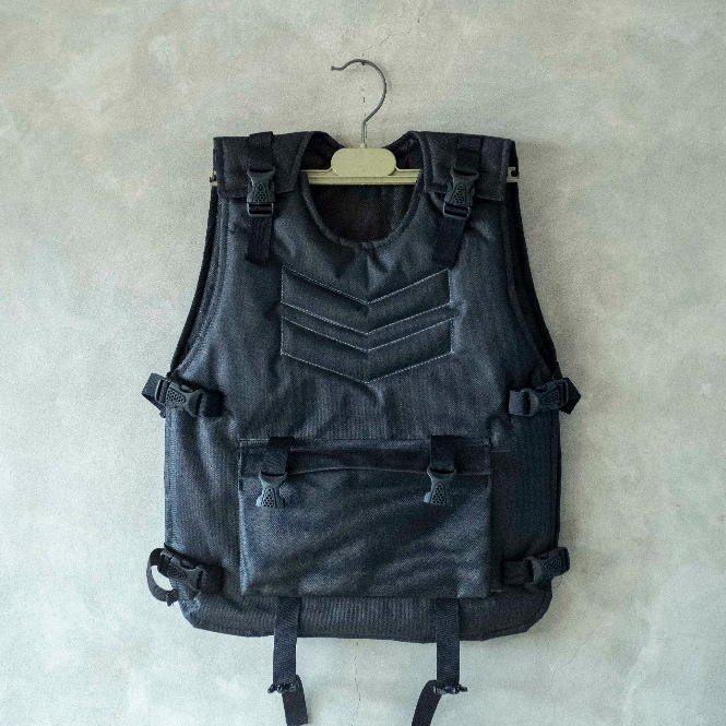 Rompi motor anti angin anak / Body vest anak