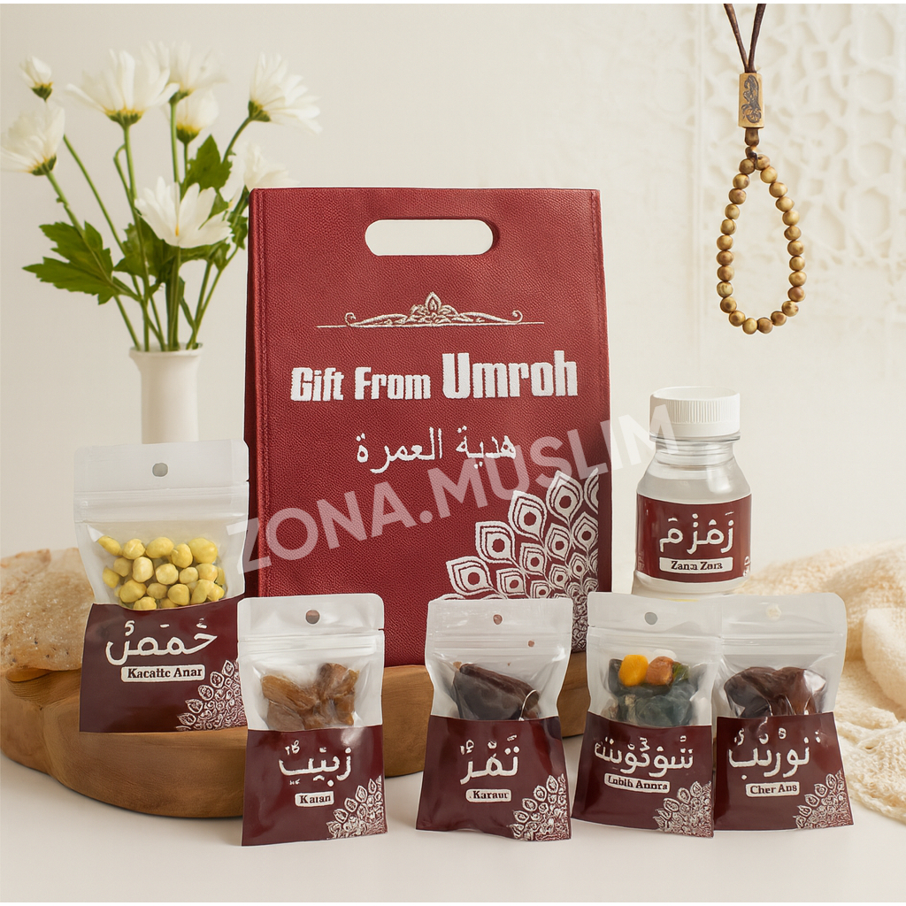 

Paket Oleh-Oleh Haji & Umroh | Paket Goodie Bag Merah A-H