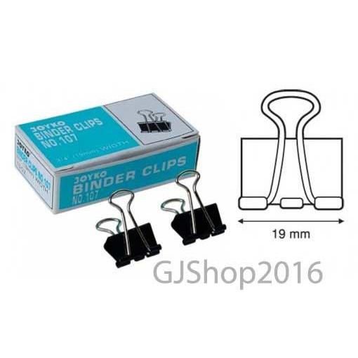 

Binder Clip Clips Joyko 107 Klip Jepitan Kertas Hitam Penjepit