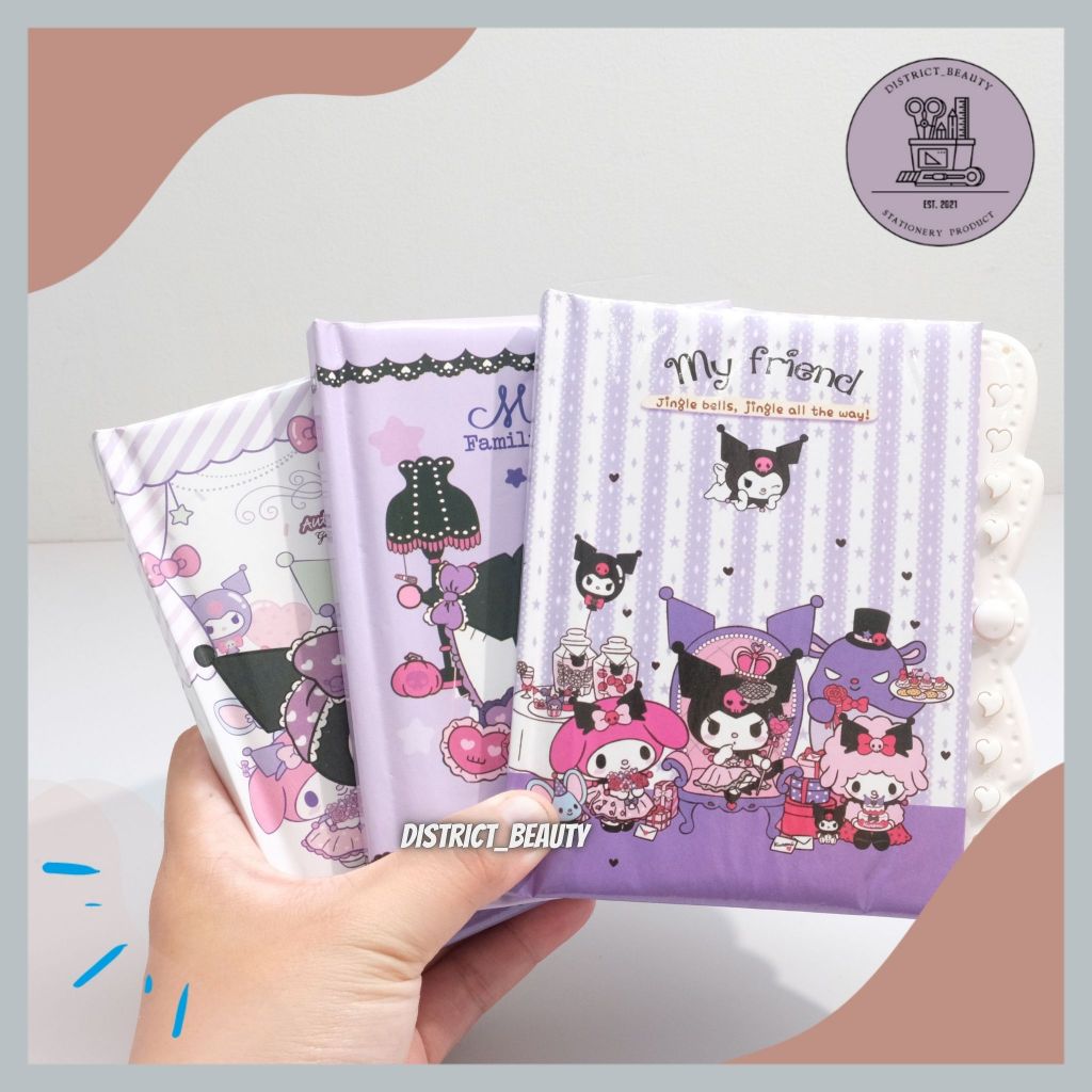 

BUKU KODE KUROMI DIARY CODE KUROMI SERIES NOTEBOOK PIN CODE BUKU RAHASIA DIARY BUKU HARIAN PIN LUCU UNIK TERMURAH