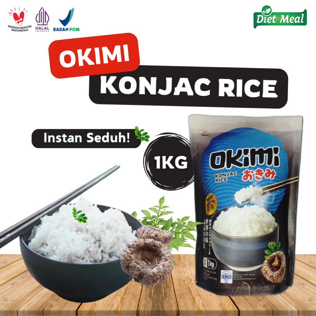

OKIMI Beras Porang Shirataki 1 KG