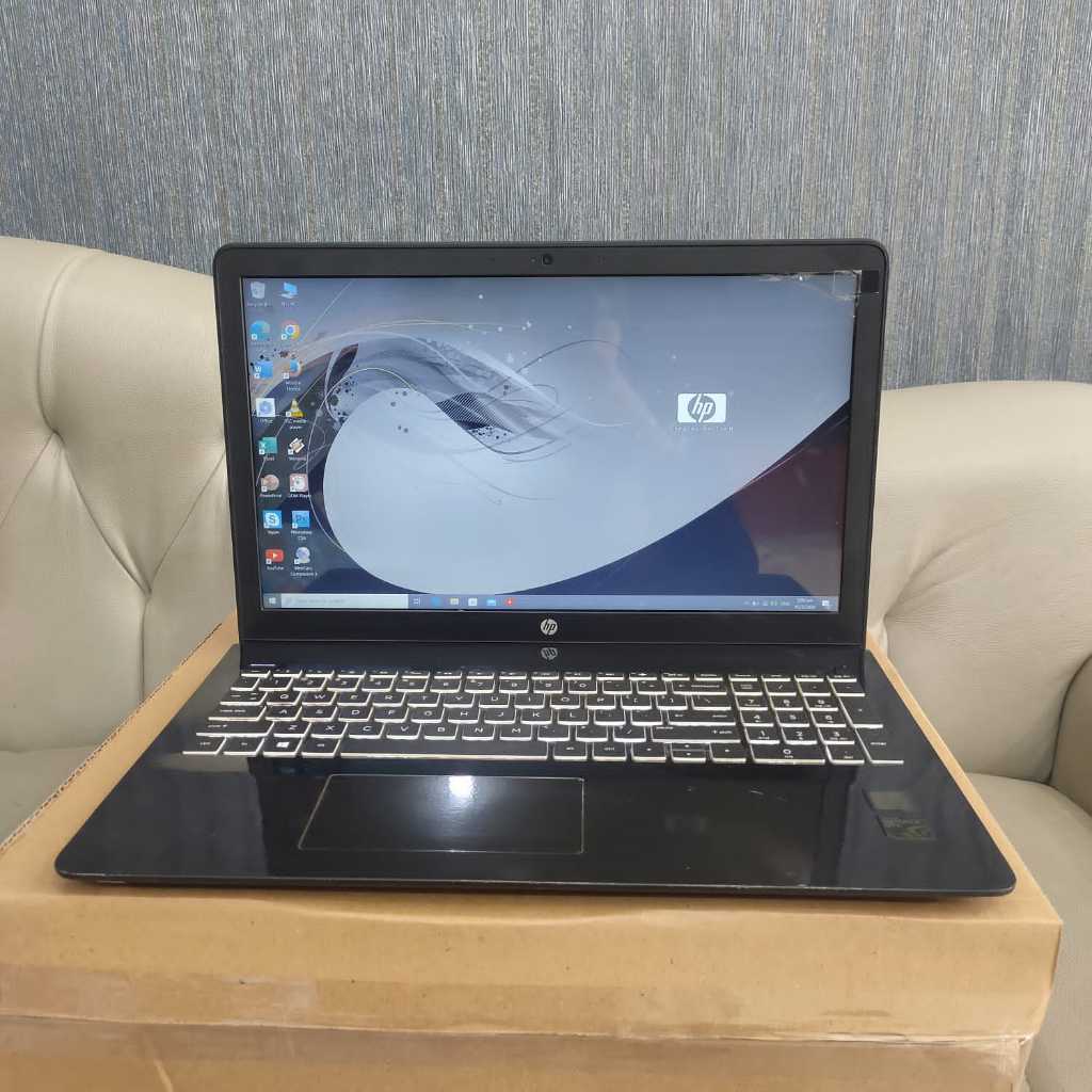LAPTOP SECOND,Laptop Gaming Hp Pavilion 15 - cb505TX, Intel Core I7- 7700HQ, Ram 12 Gb / 256Gb, Blac
